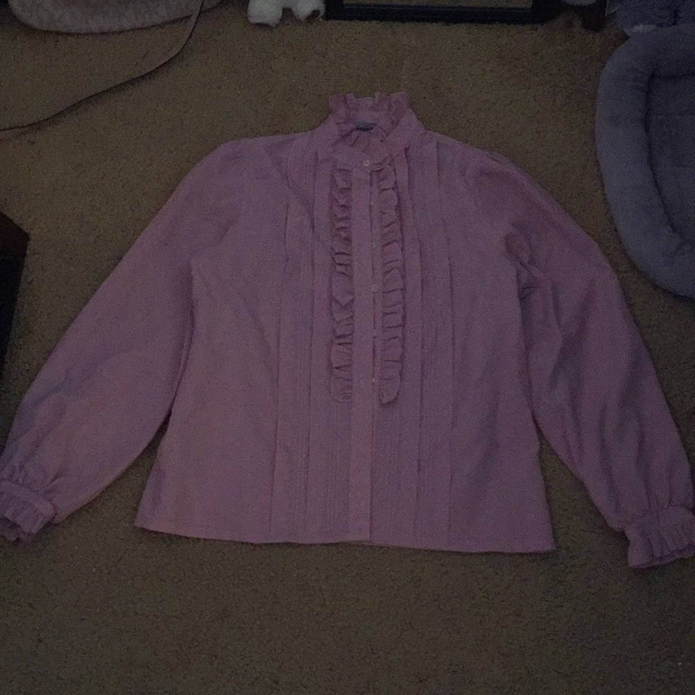 Pink Vintage Blouse